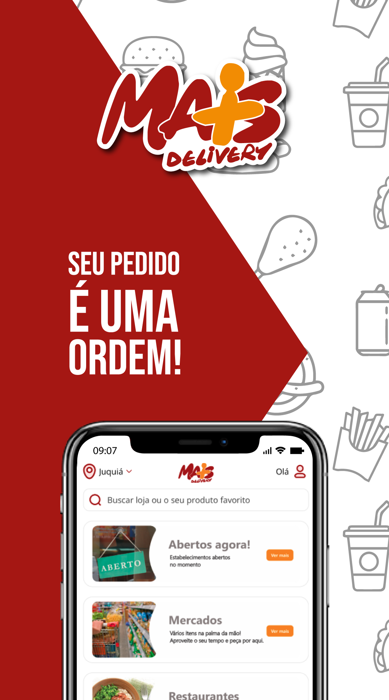 Mais Delivery Screenshot 1 