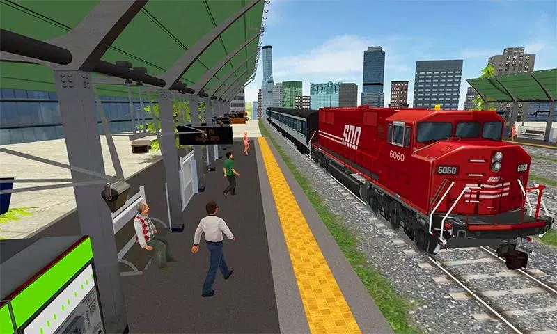 Driving Metro Train Sim 3D Screenshot 4