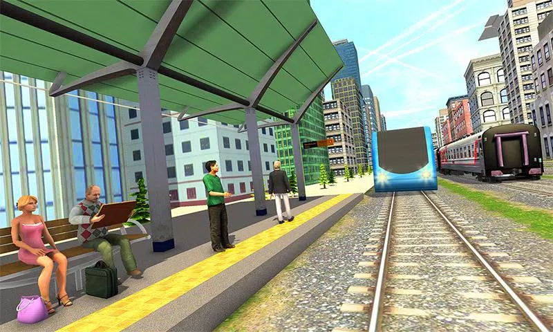 Driving Metro Train Sim 3D Screenshot 1