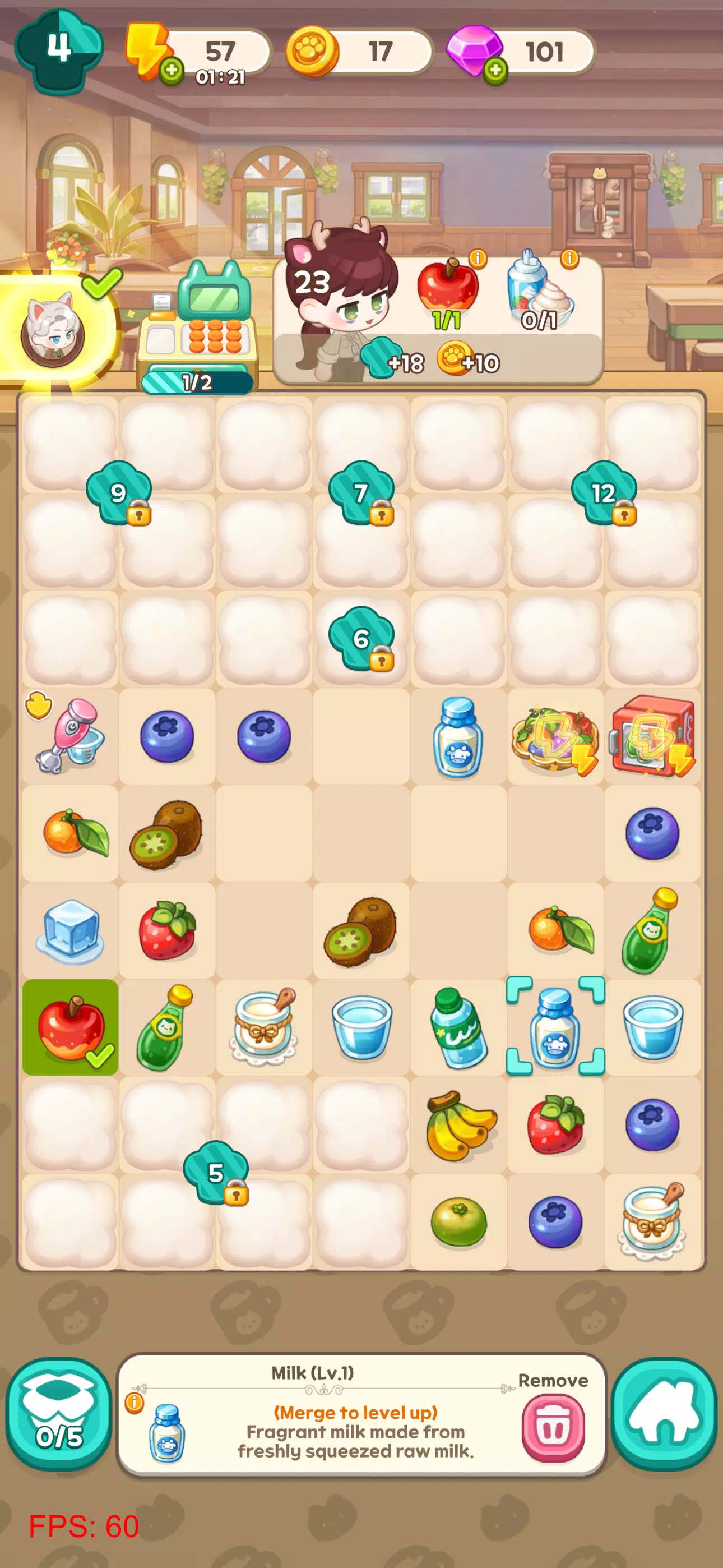 Merge Cat Cafe Screenshot 8