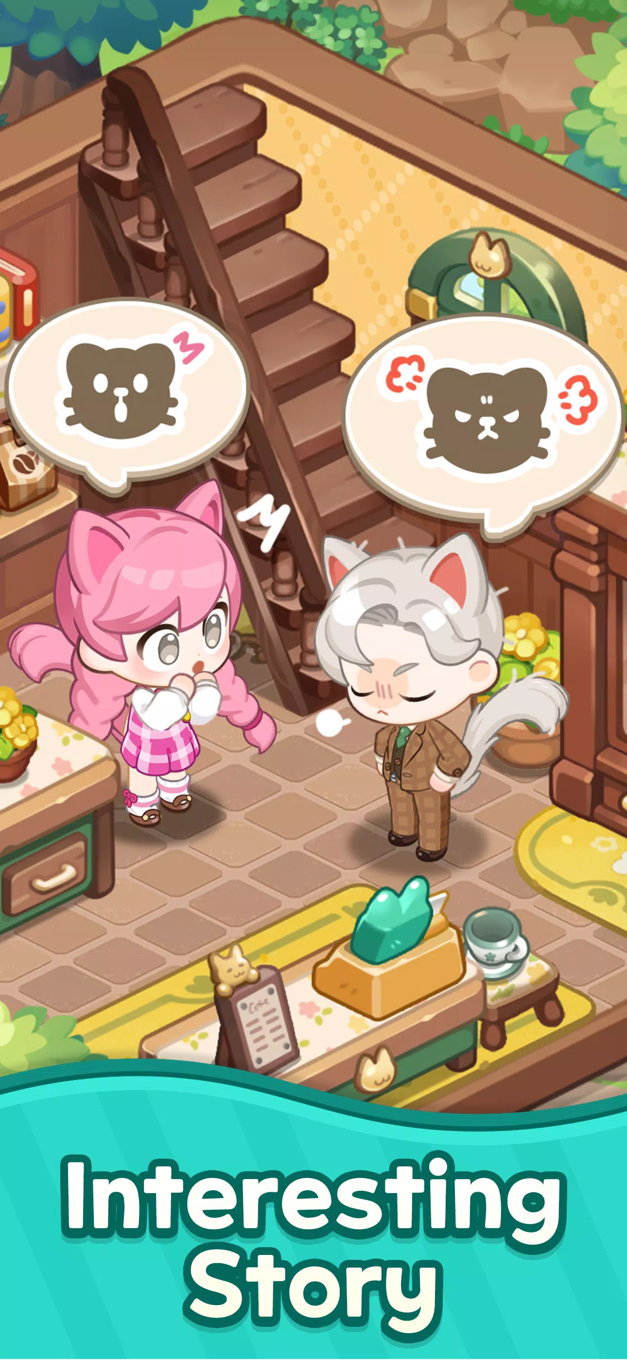 Merge Cat Cafe Screenshot 6