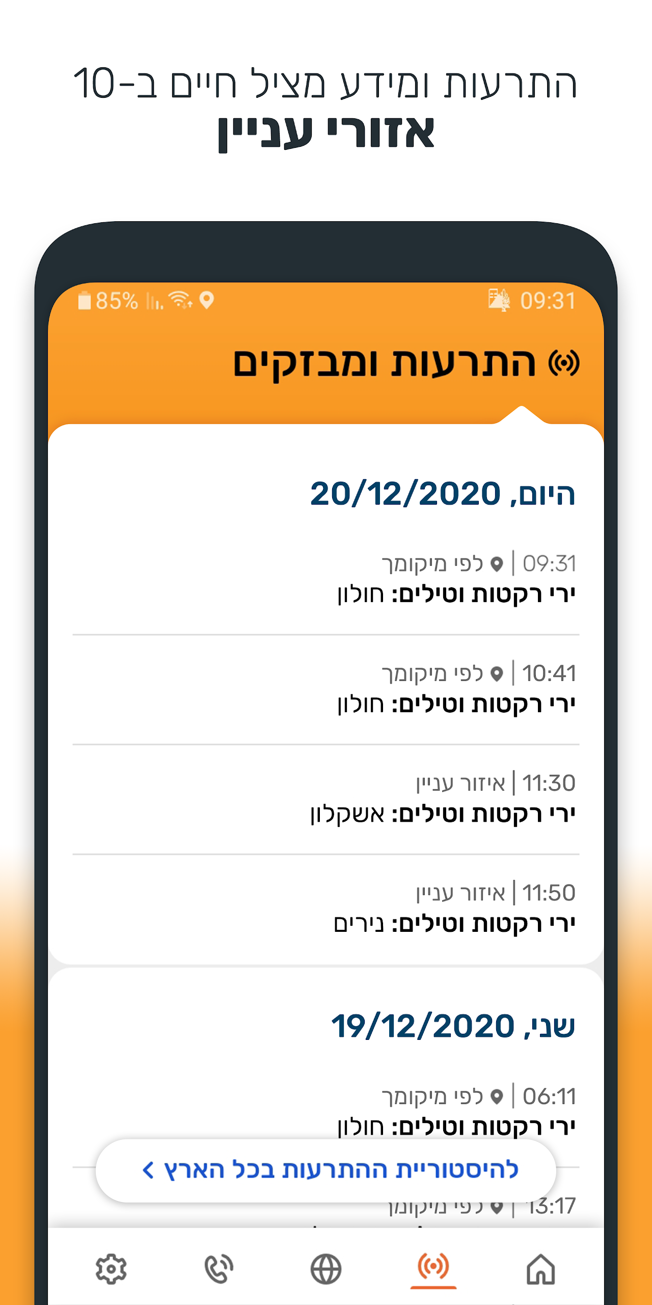 Home Front Command Screenshot 3