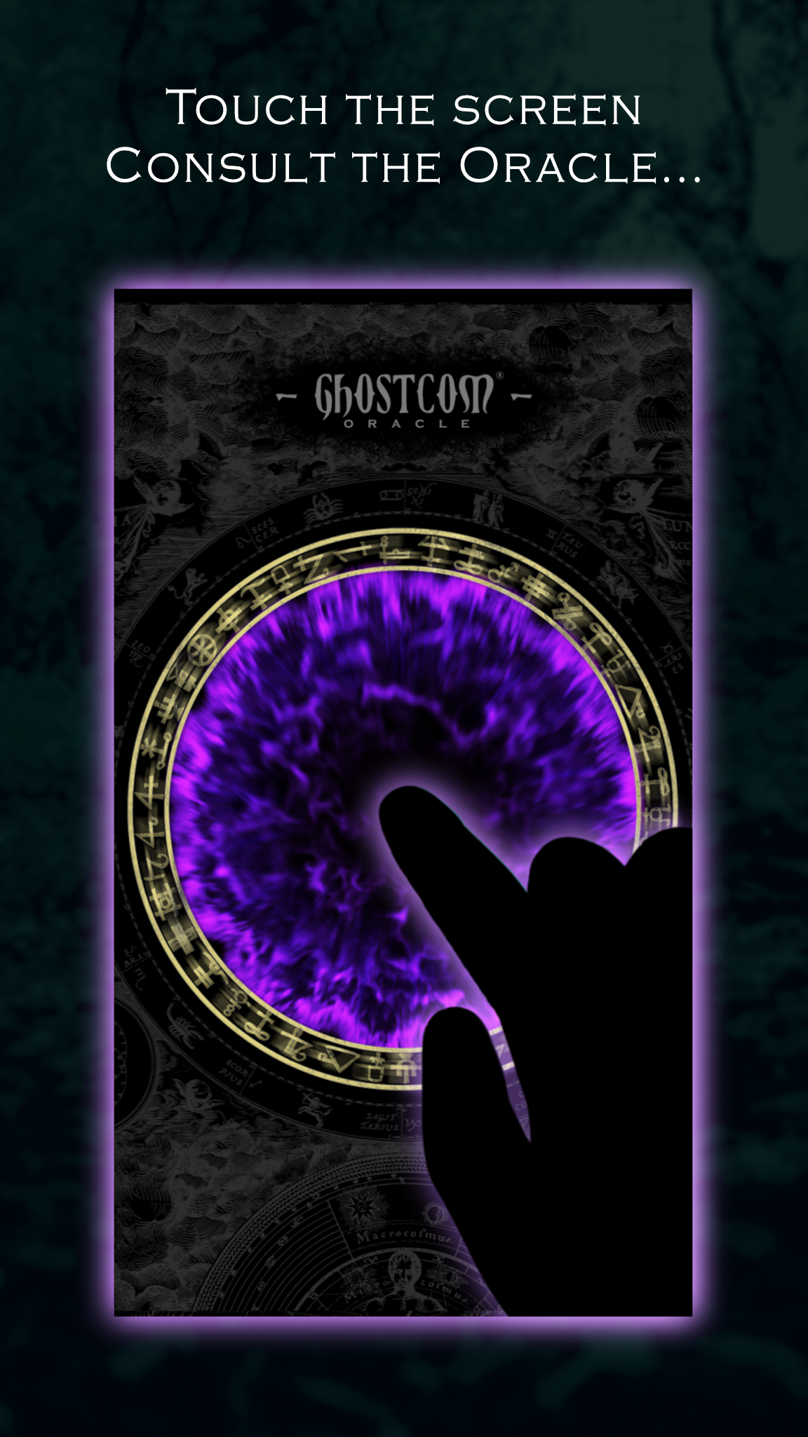 Ghostcom™ Oracle Messages Screenshot 2