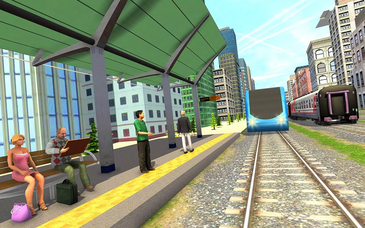 Driving Metro Train Sim 3D Screenshot 5