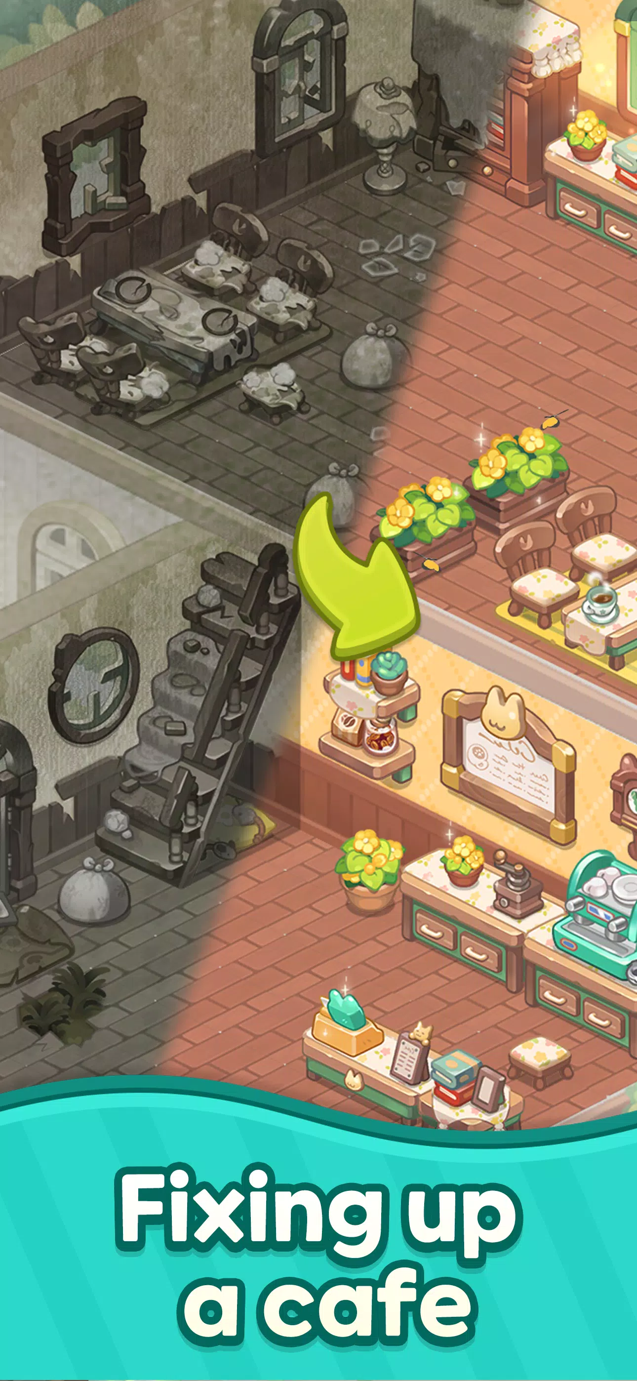 Merge Cat Cafe Screenshot 3