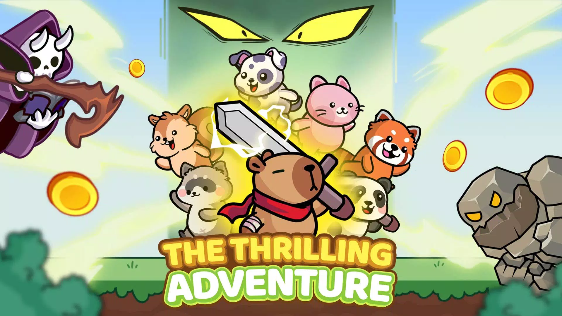 Capybara's World: Super Run Screenshot 1