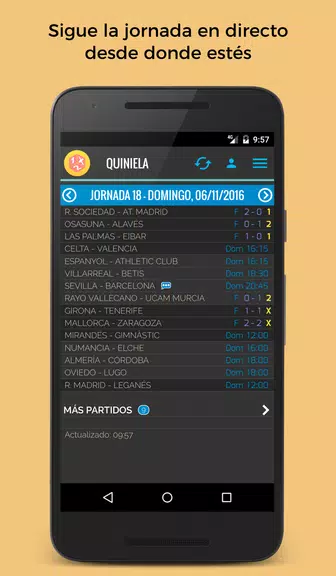 Quiniela Screenshot 1 