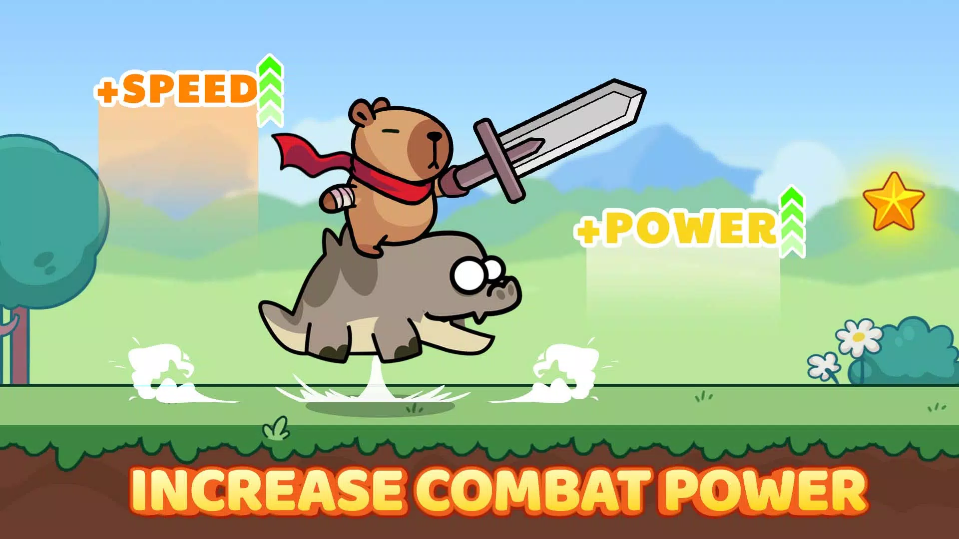 Capybara's World: Super Run Screenshot 2