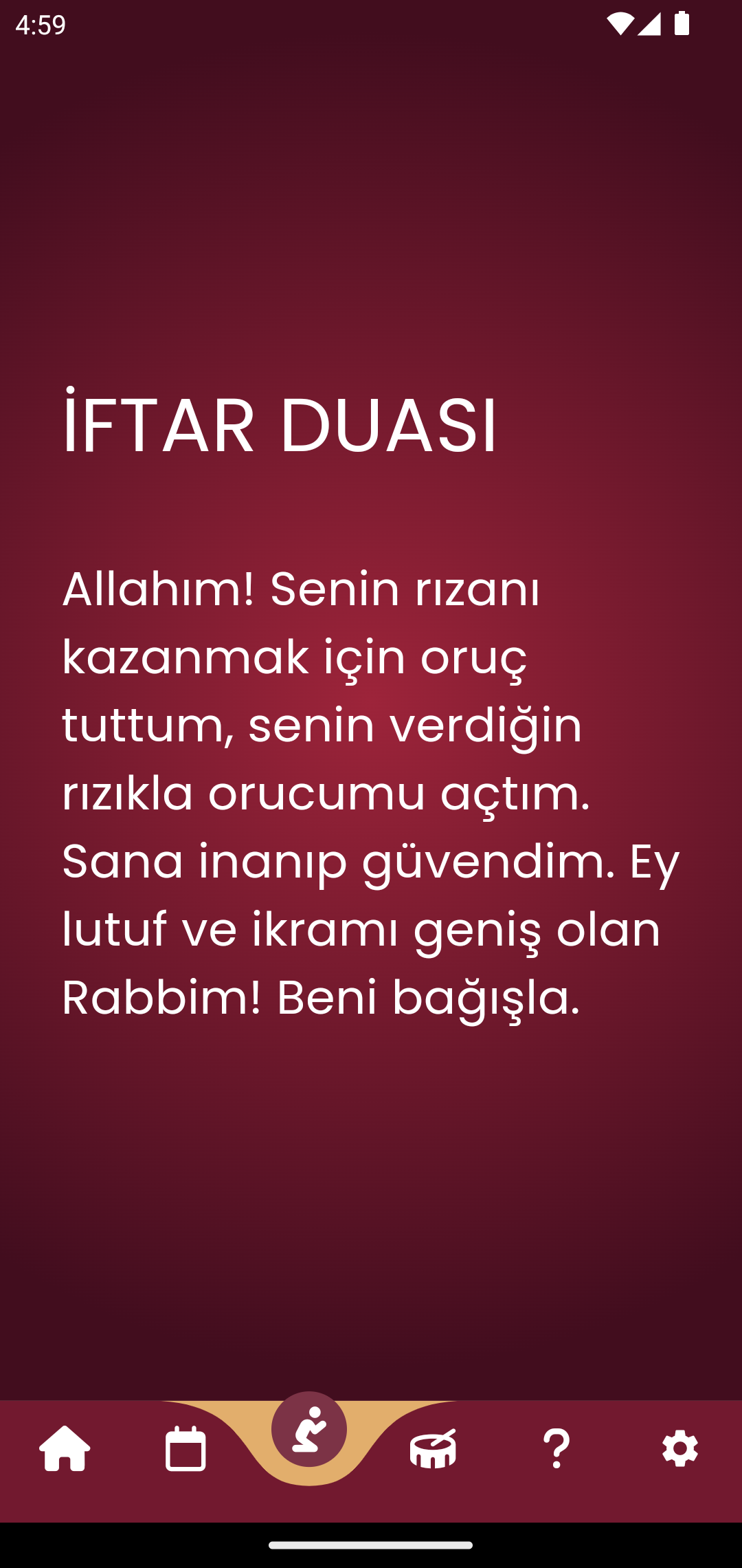 Ramazan İmsakiyesi 2025 Screenshot 3