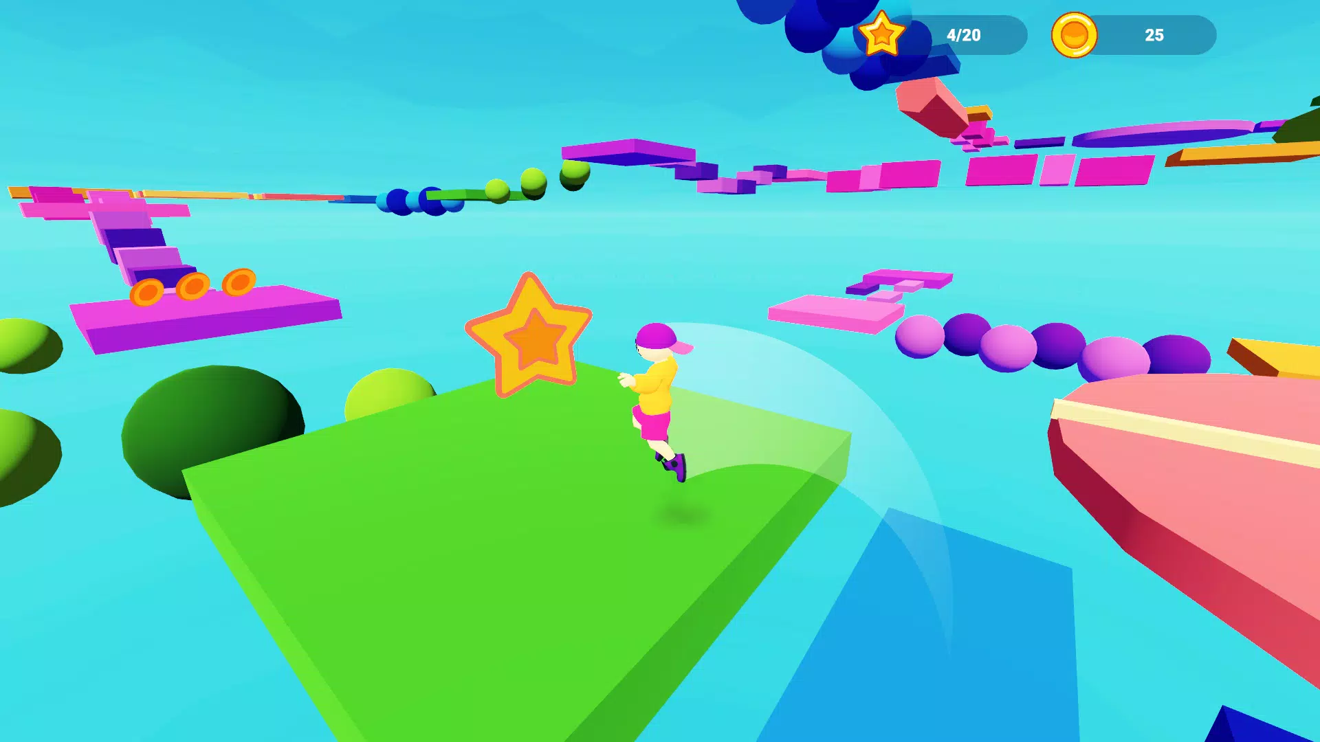 Obby Parkour 3D - Run Only Up Screenshot 6