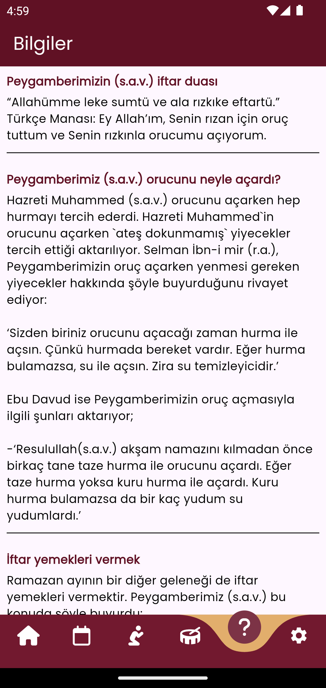 Ramazan İmsakiyesi 2025 Screenshot 4