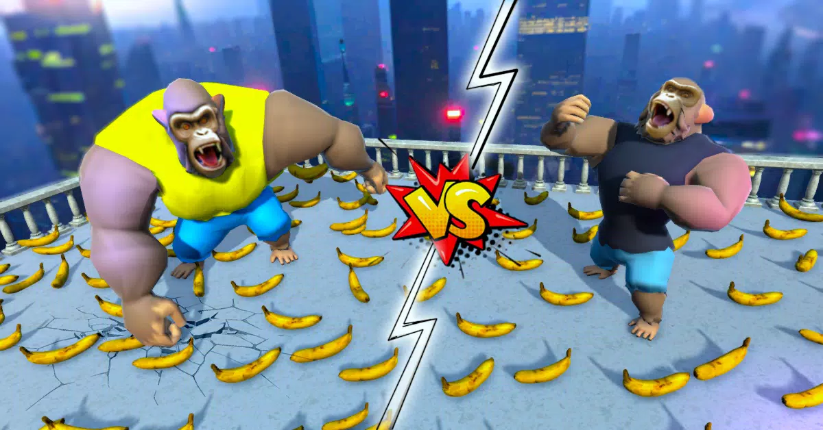 Apes Fighting Gorilla Game Screenshot 2 