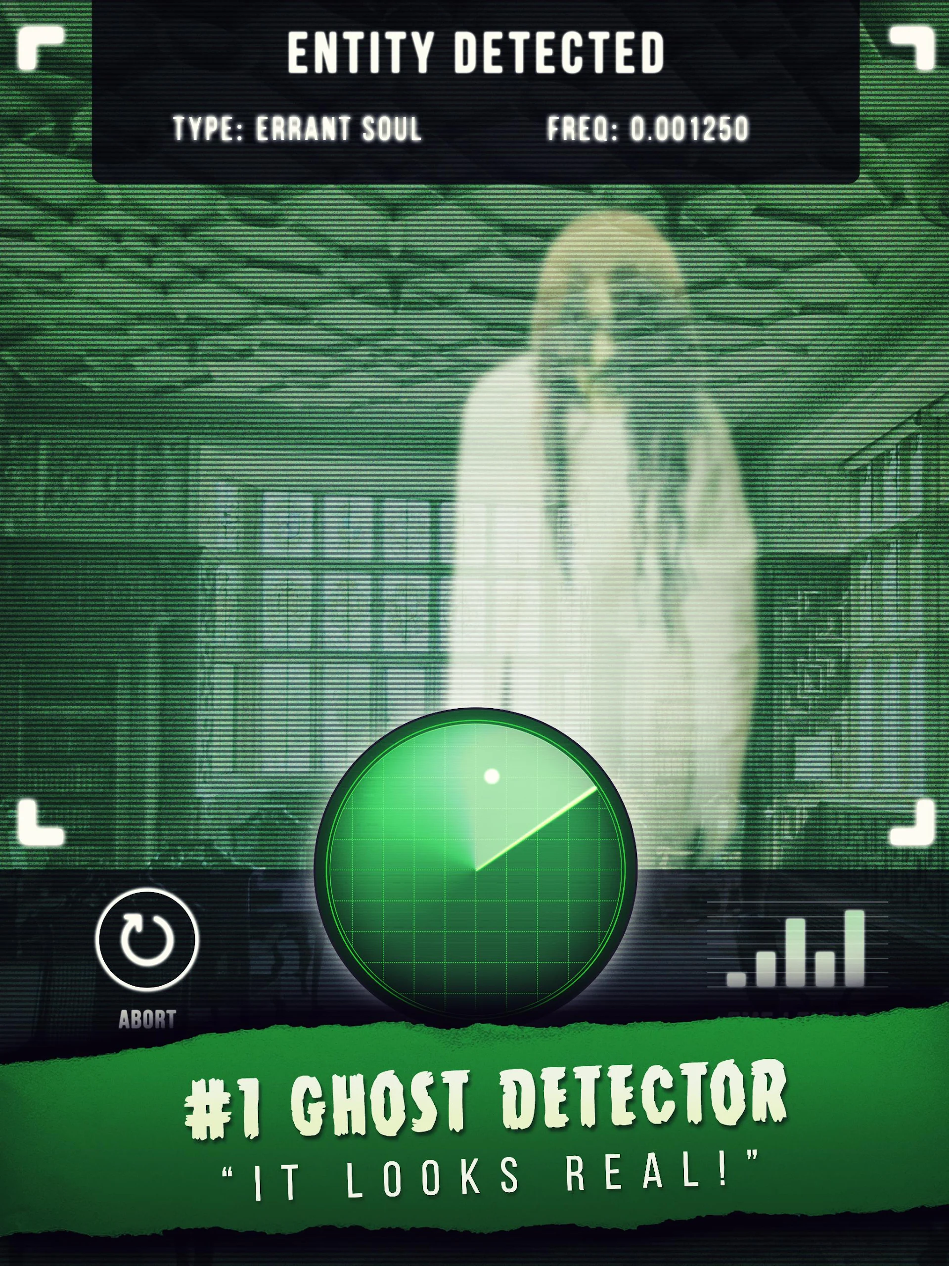 Ghost Detector Radar Simulator Screenshot 1