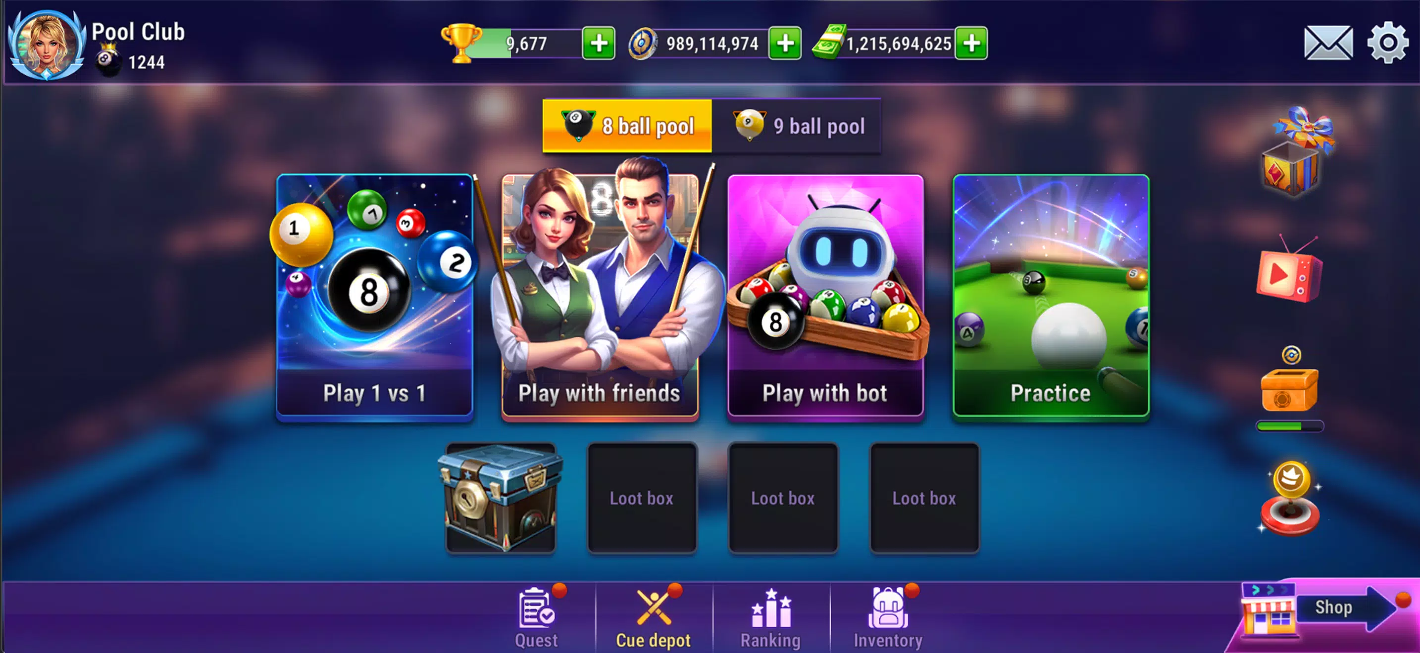 Pool Club: 8 Ball Billiards Screenshot 4 