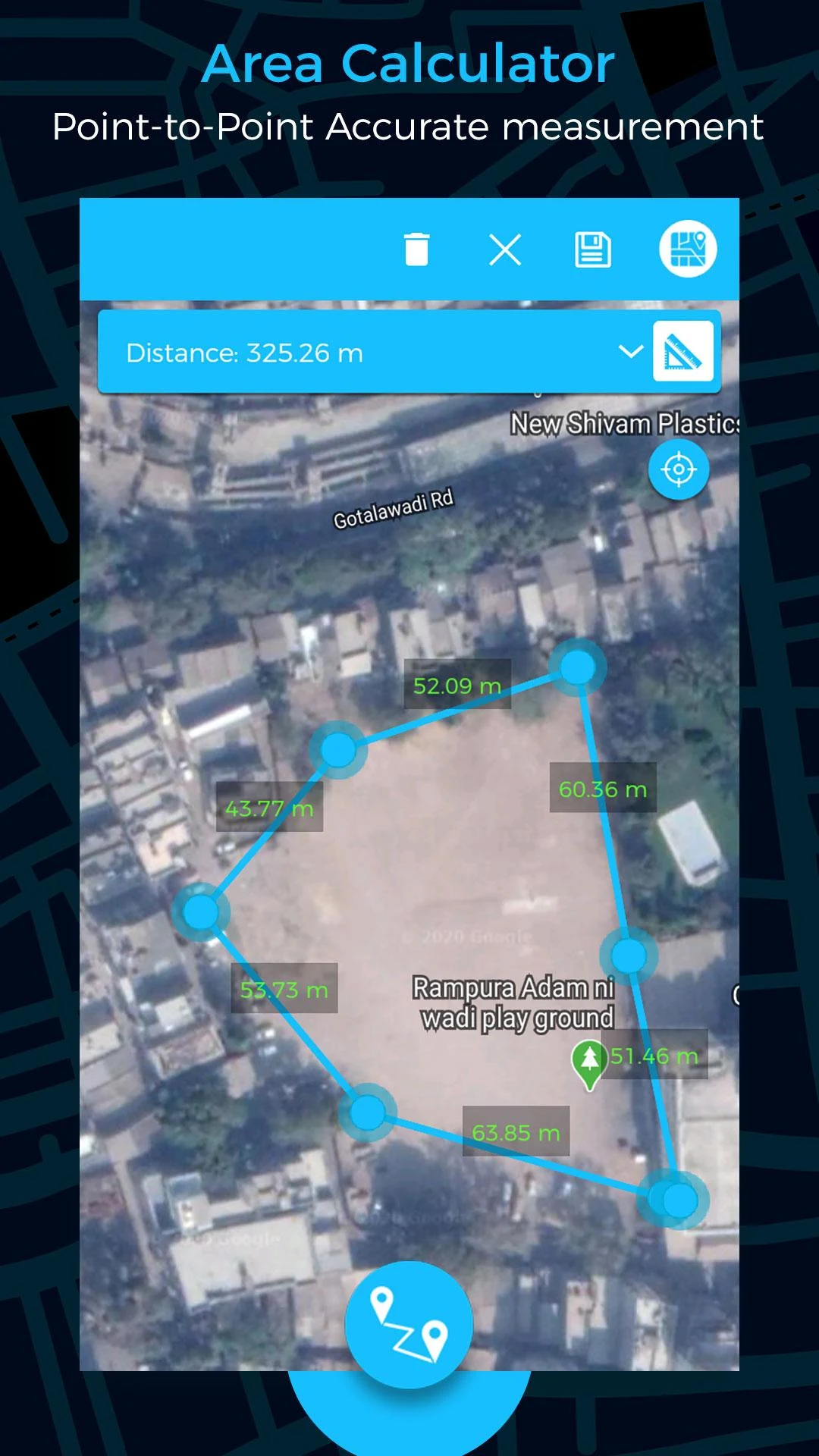Gps Area Calculator Screenshot 2