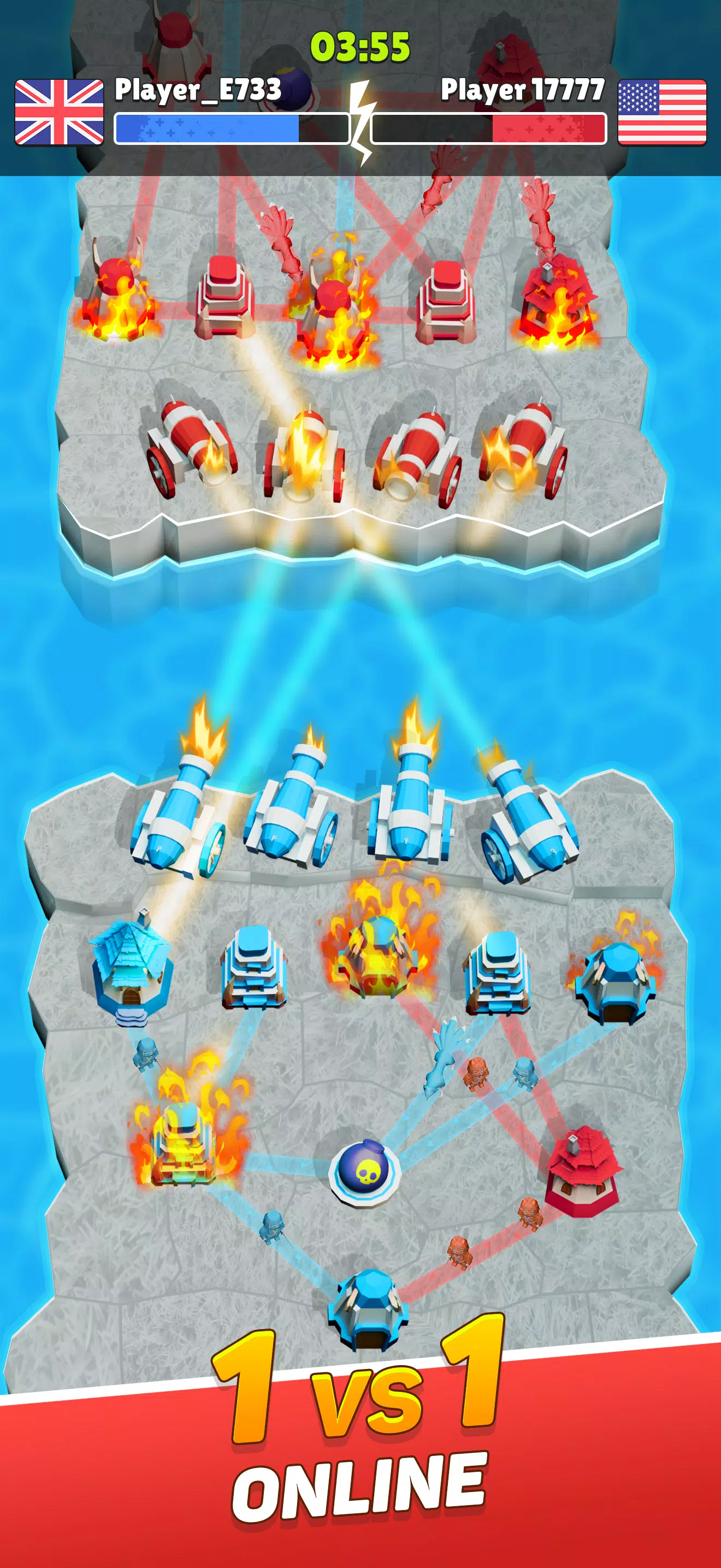 Connect Towers - Islands War Screenshot 8 