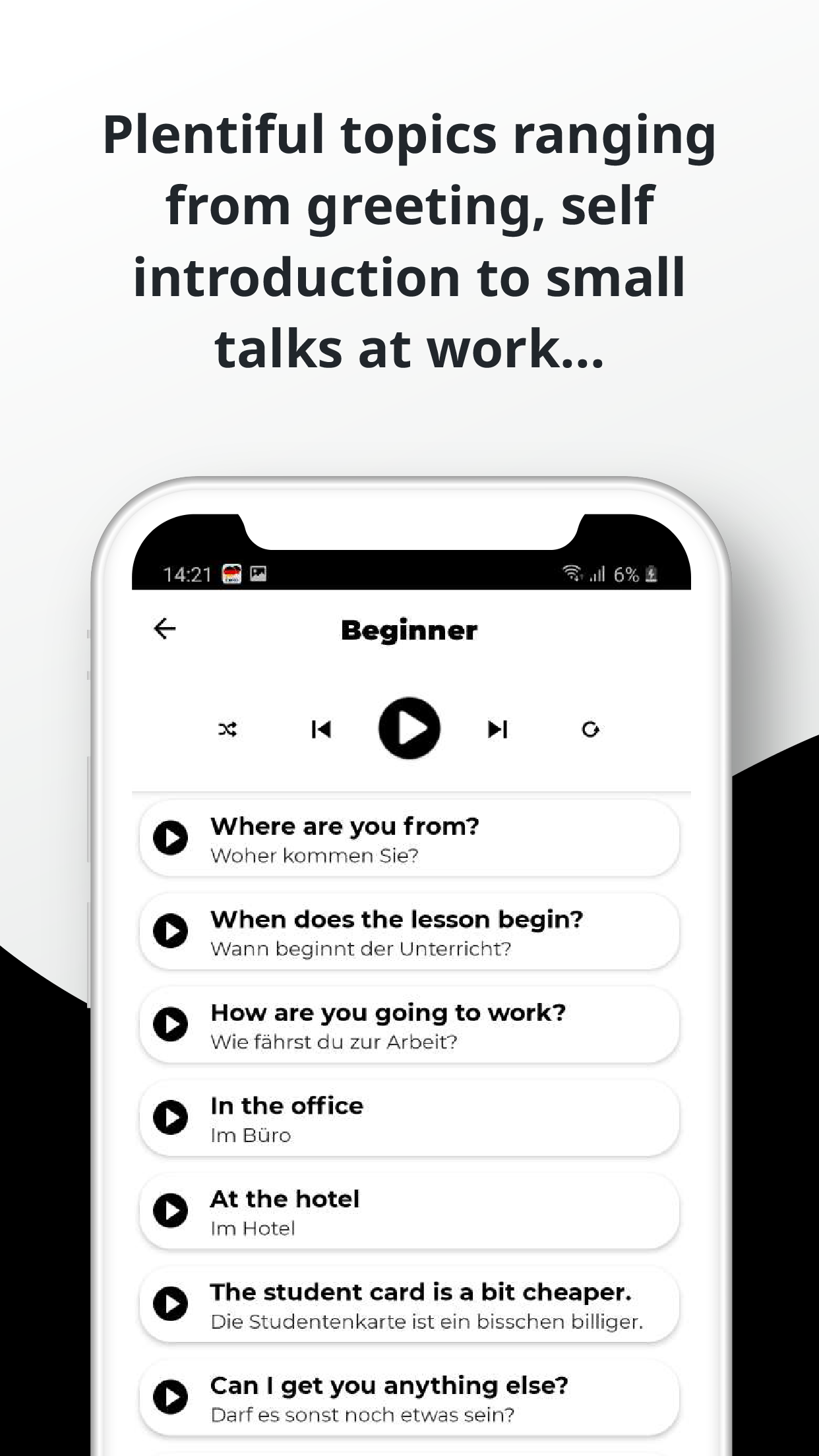 German ー Listening・Speaking Screenshot 6