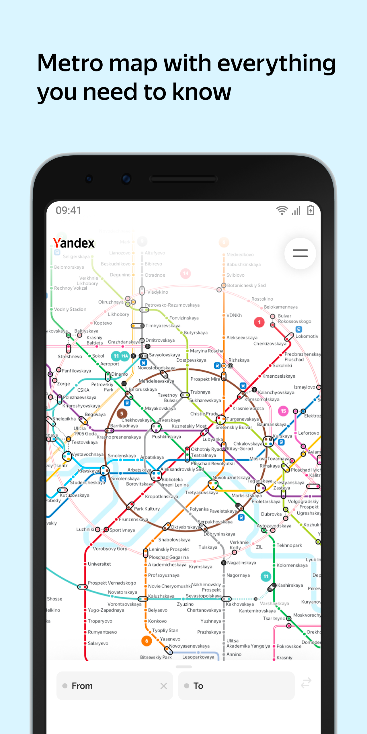 Yandex Metro Screenshot 5