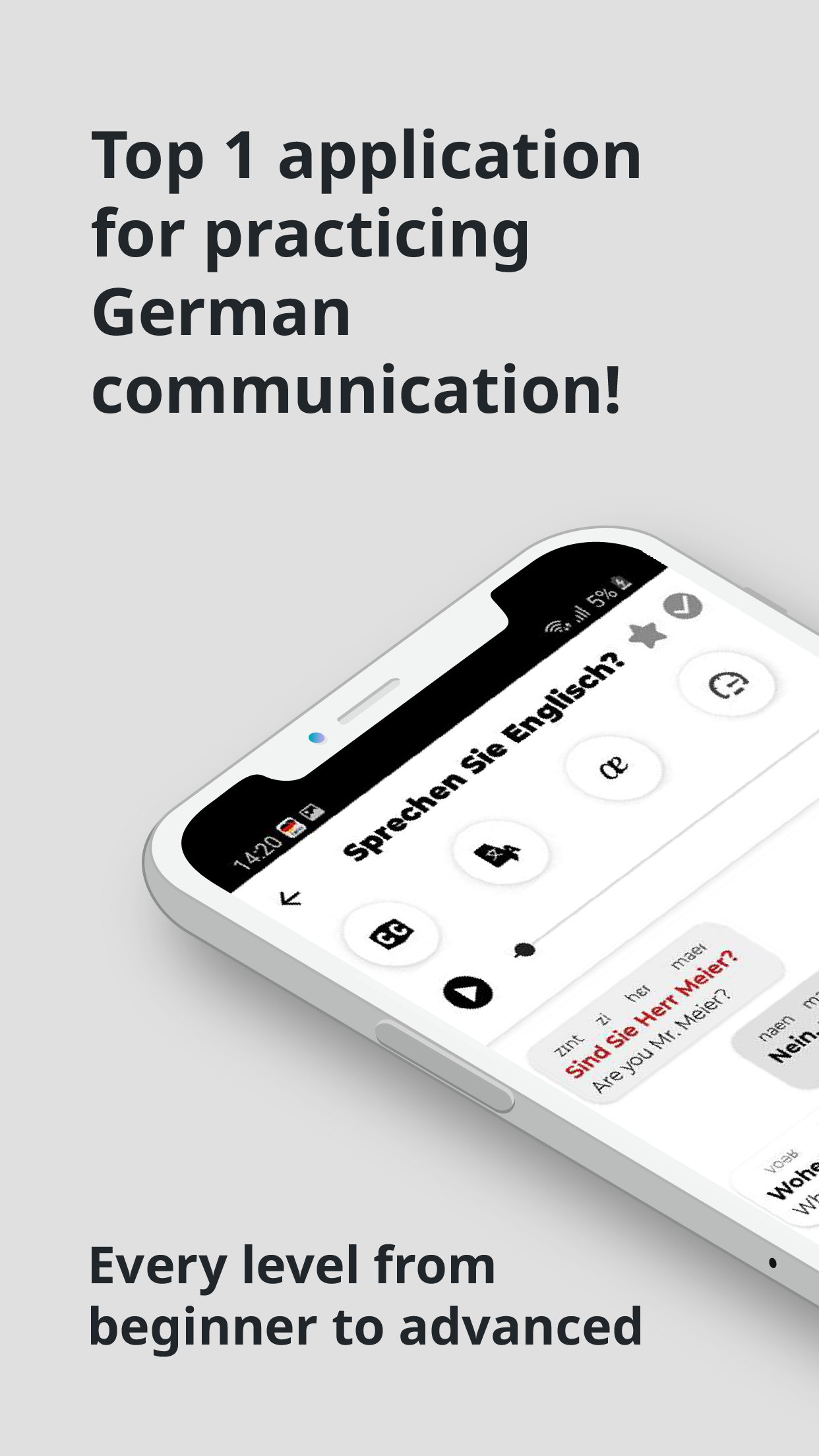 German ー Listening・Speaking Screenshot 1