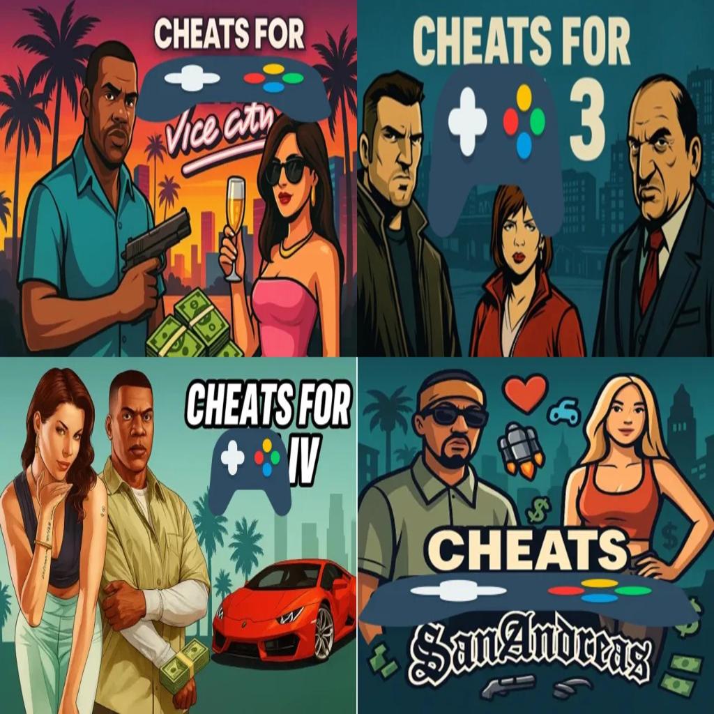 Cheats for all gta Screenshot 1 