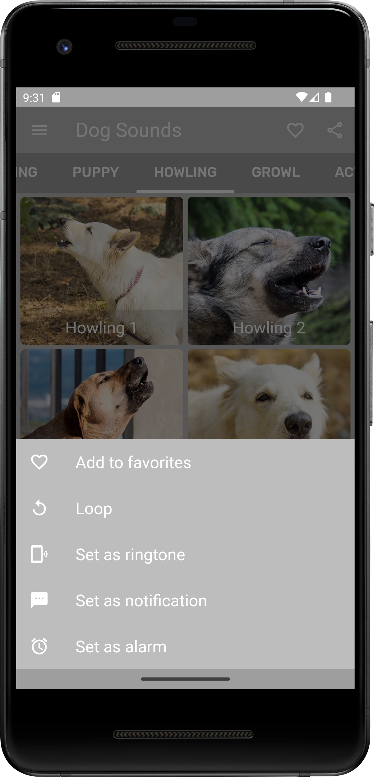 Dog Sounds Screenshot 3 