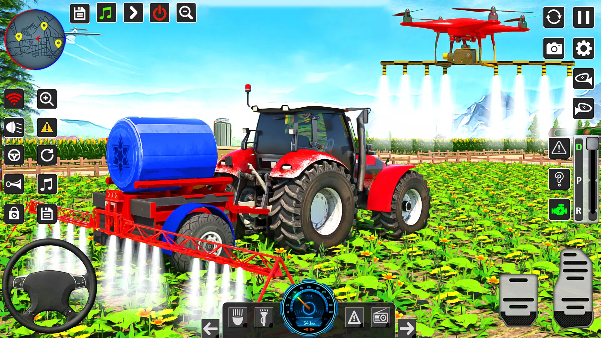 Real Tractor Driving Games Screenshot 4 