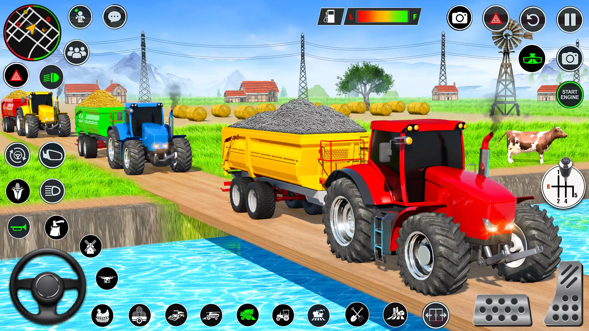 Real Tractor Driving Games Screenshot 1 