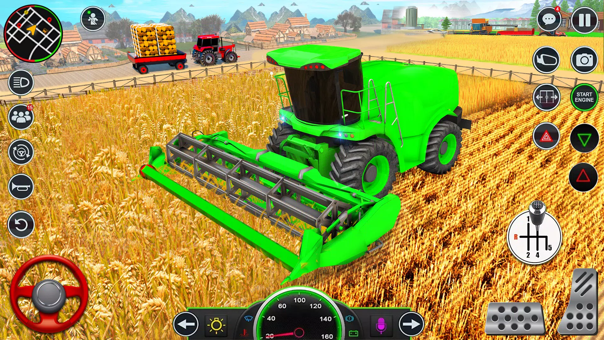 Real Tractor Driving Games Screenshot 3 