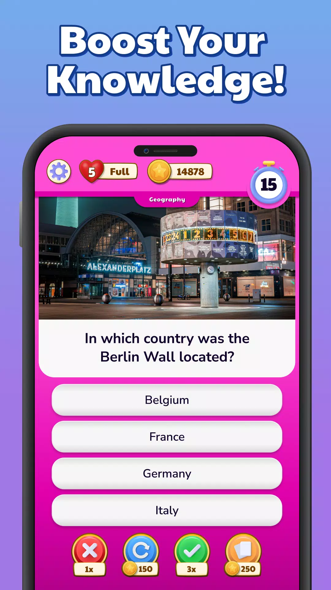 Quiz Bingo World Tour Screenshot 1