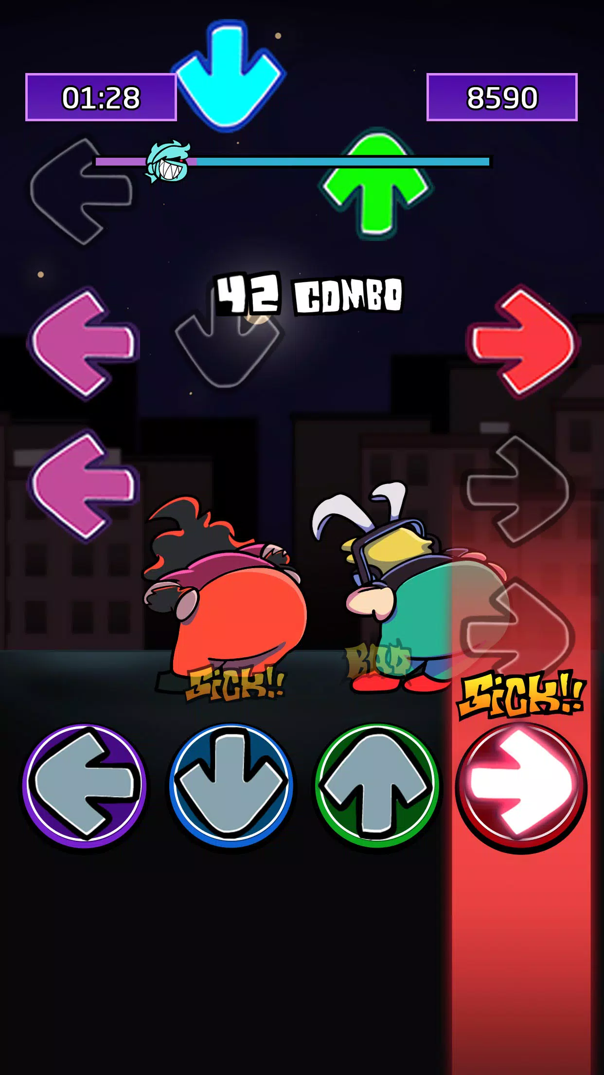 Full Mod Rap Battle Night Screenshot 2