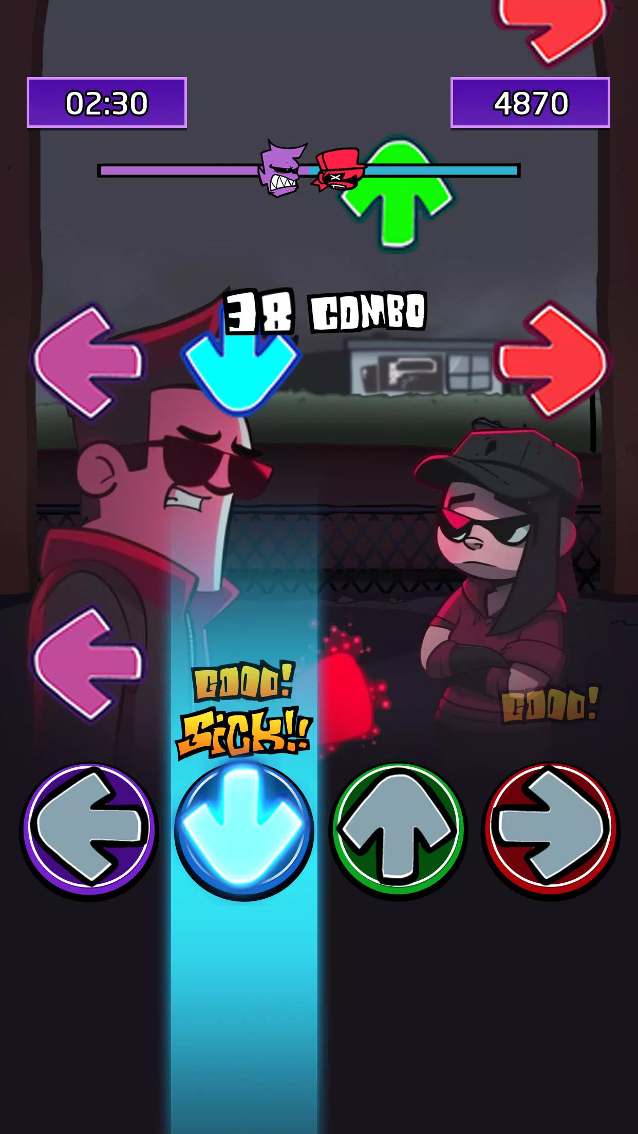 Full Mod Rap Battle Night Screenshot 3