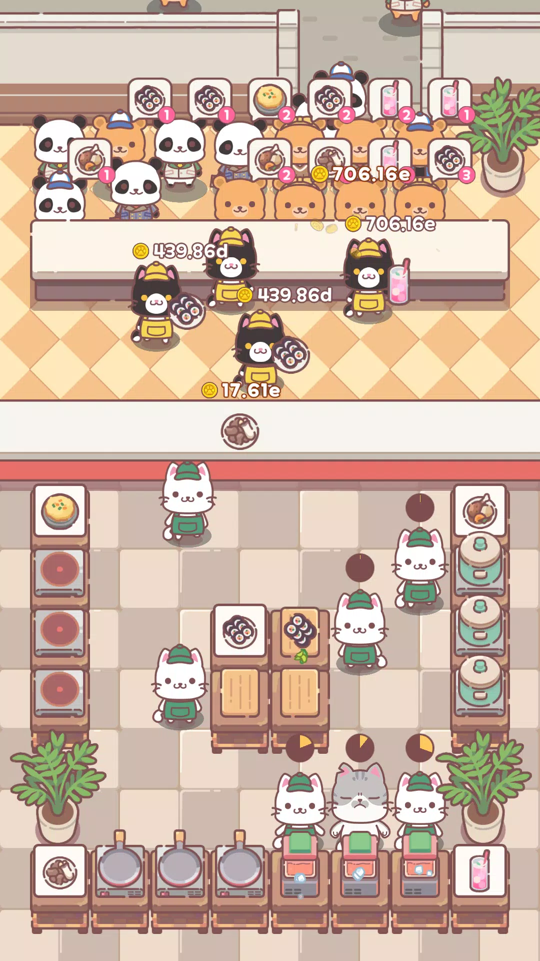Idle Food Cafe Screenshot 5 