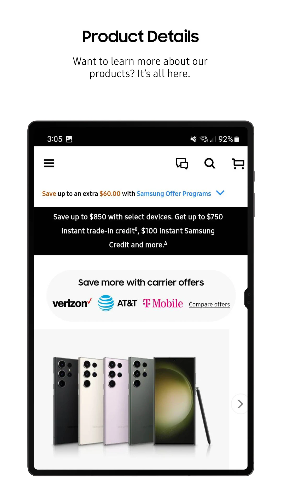 Shop Samsung Screenshot 13 