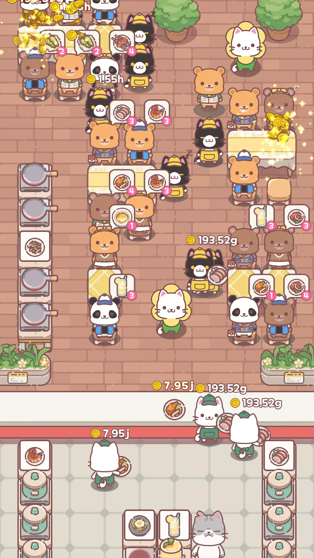 Idle Food Cafe Screenshot 4 