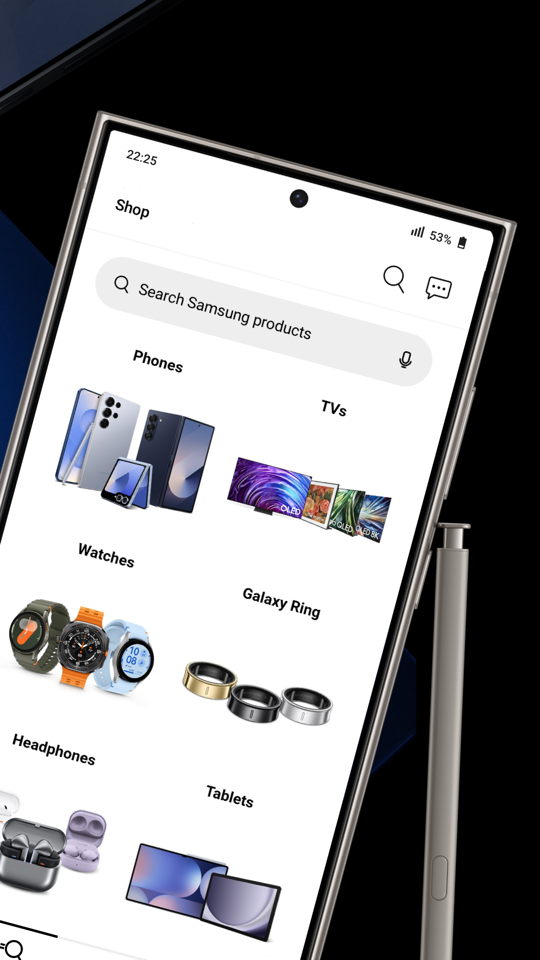 Shop Samsung Screenshot 2 