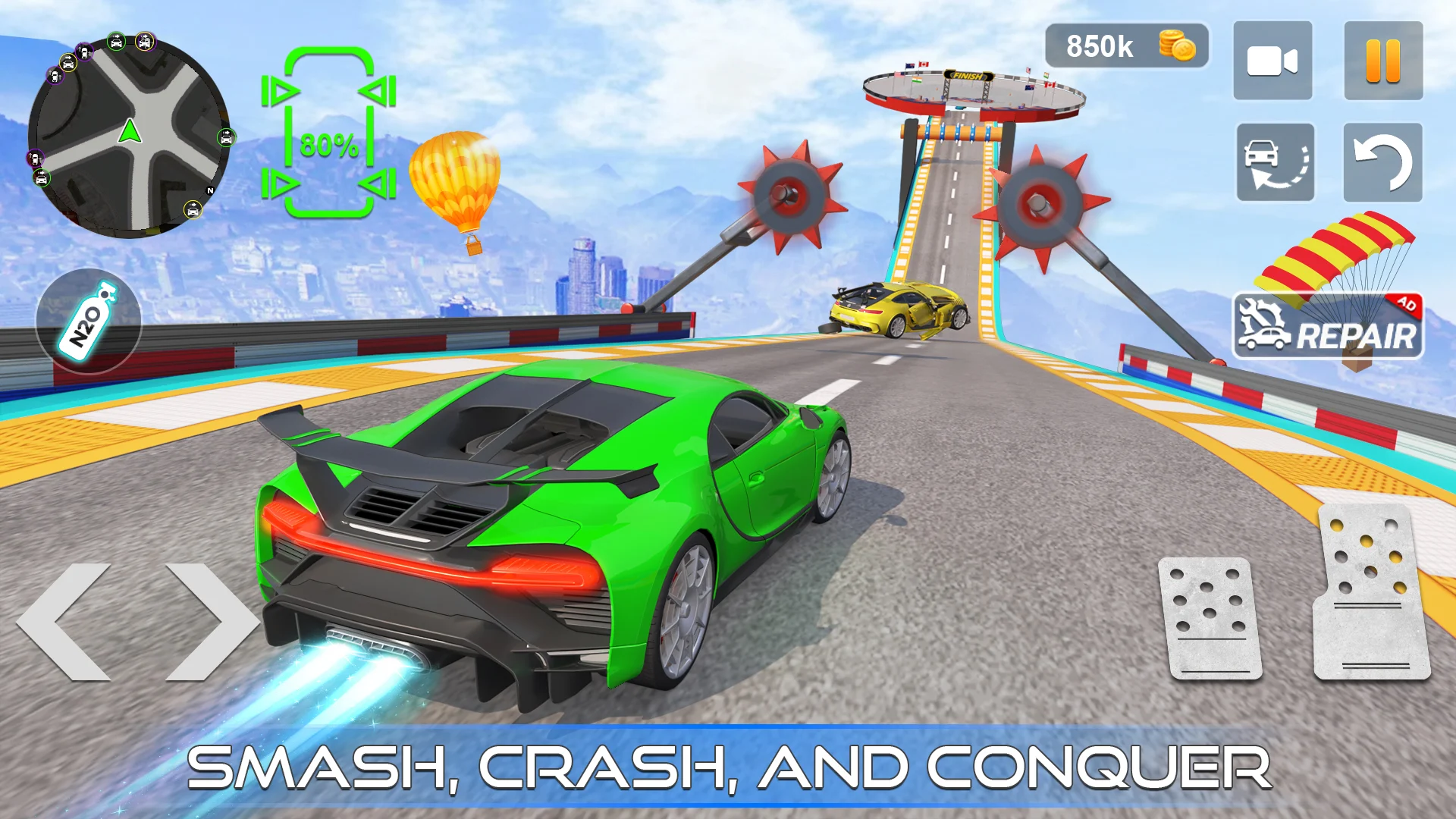 Car Crash Games Mega Car Games Screenshot 4 