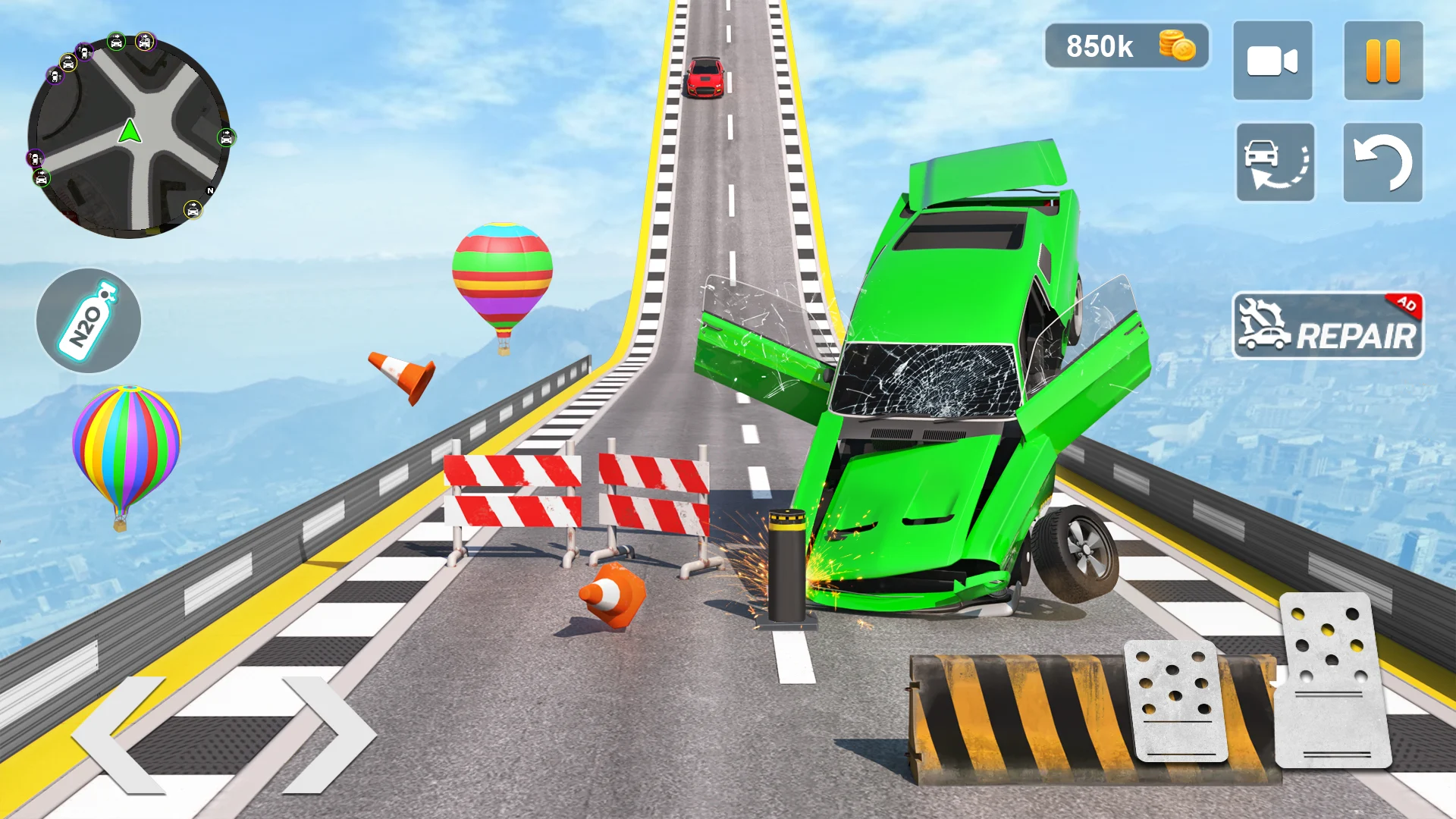 Car Crash Games Mega Car Games Screenshot 7 
