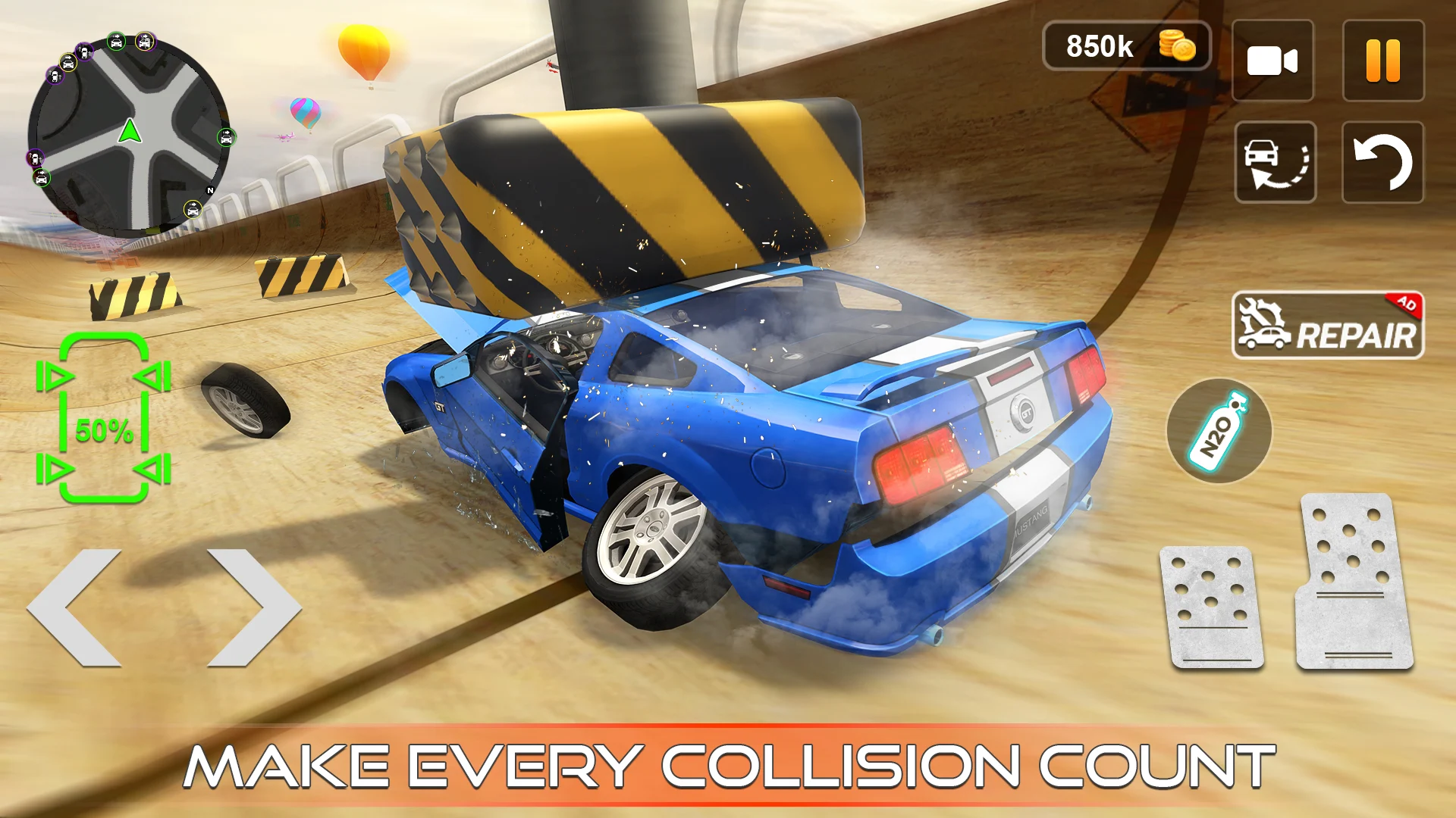 Car Crash Games Mega Car Games Screenshot 5 