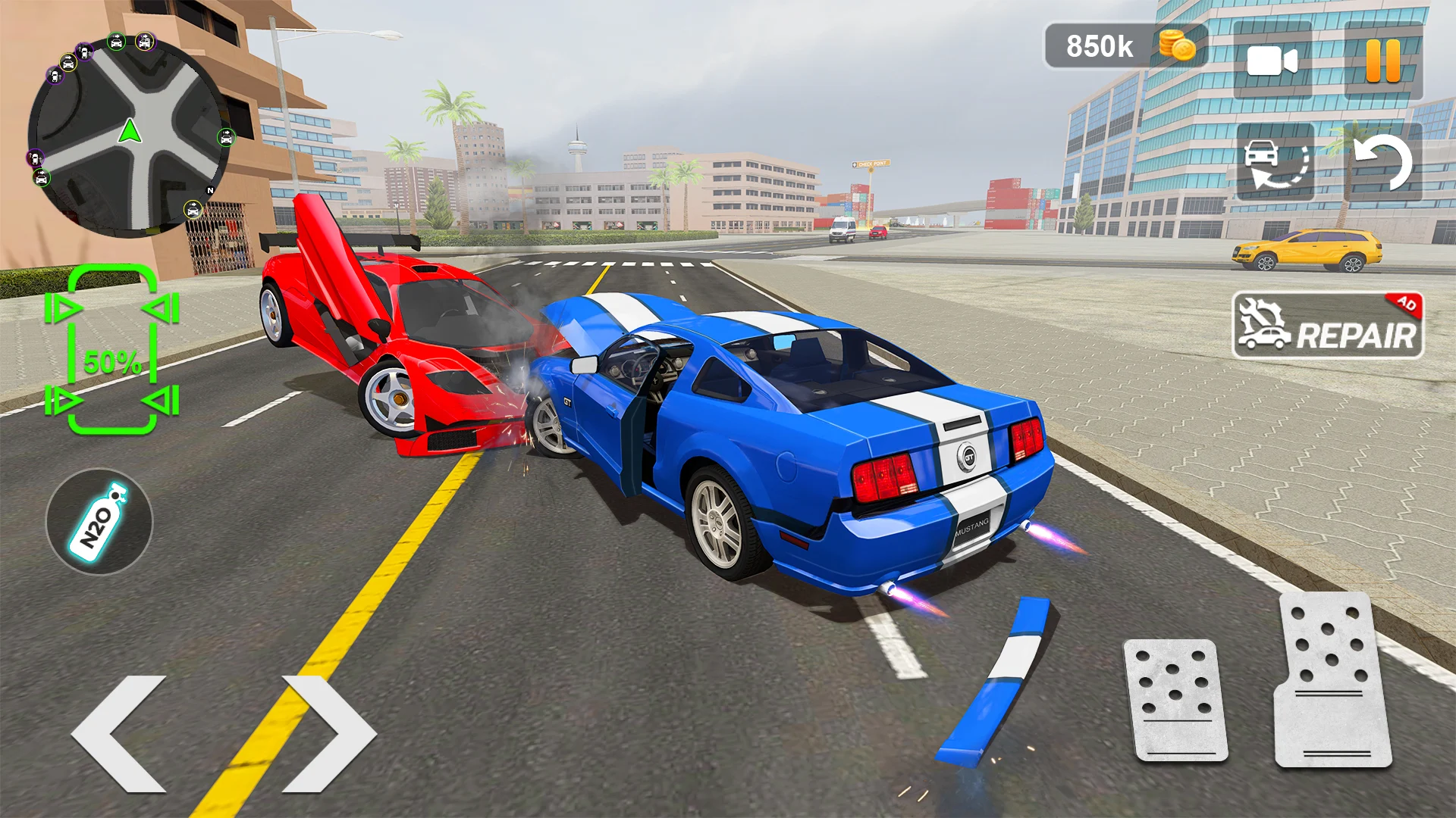 Car Crash Games Mega Car Games Screenshot 9 