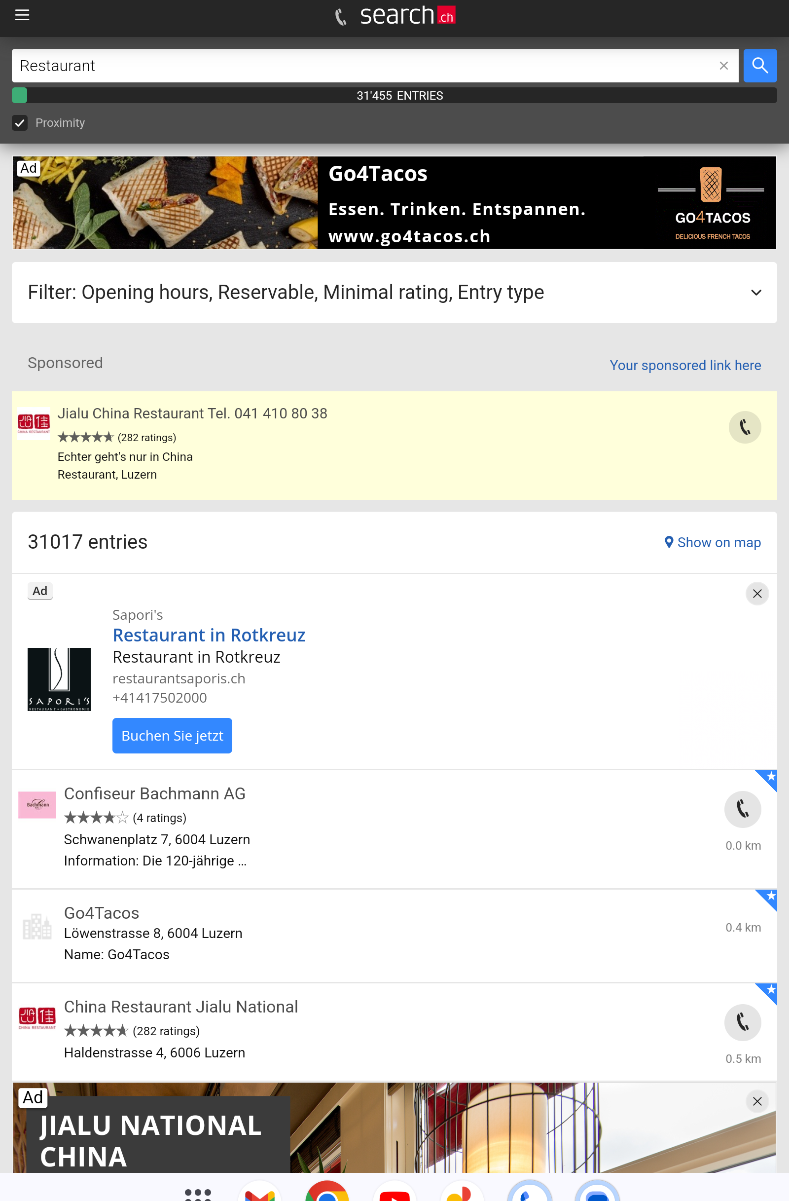 search.ch Screenshot 11 