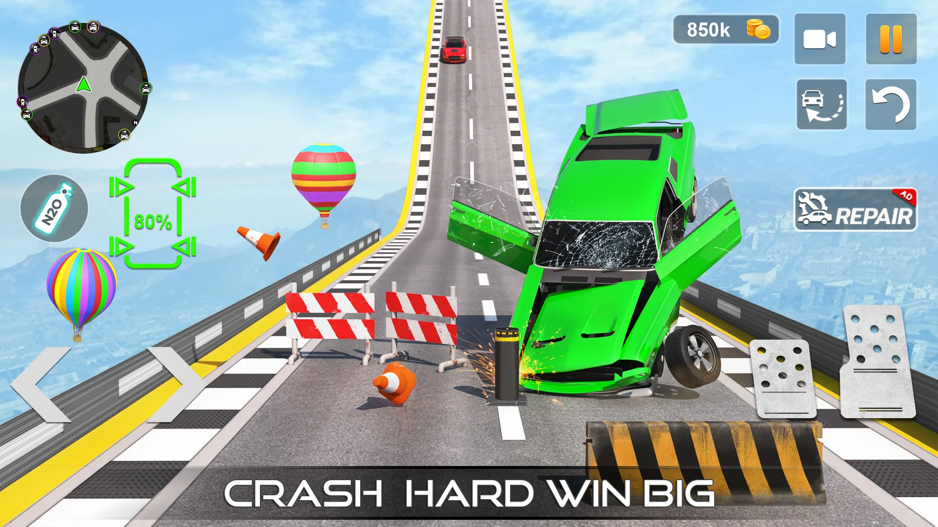 Car Crash Games Mega Car Games Screenshot 3 