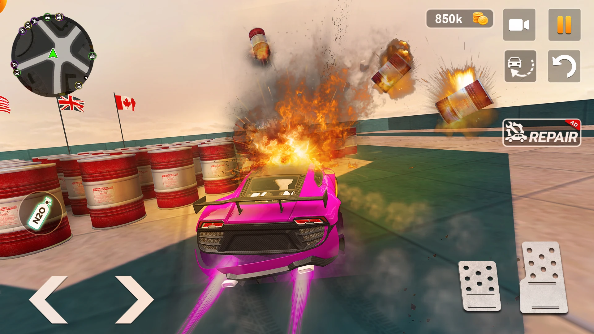 Car Crash Games Mega Car Games Screenshot 12 