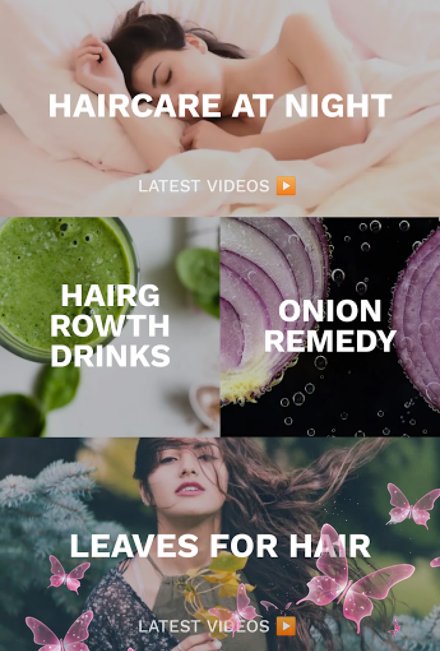 Haircare app for women Screenshot 2 