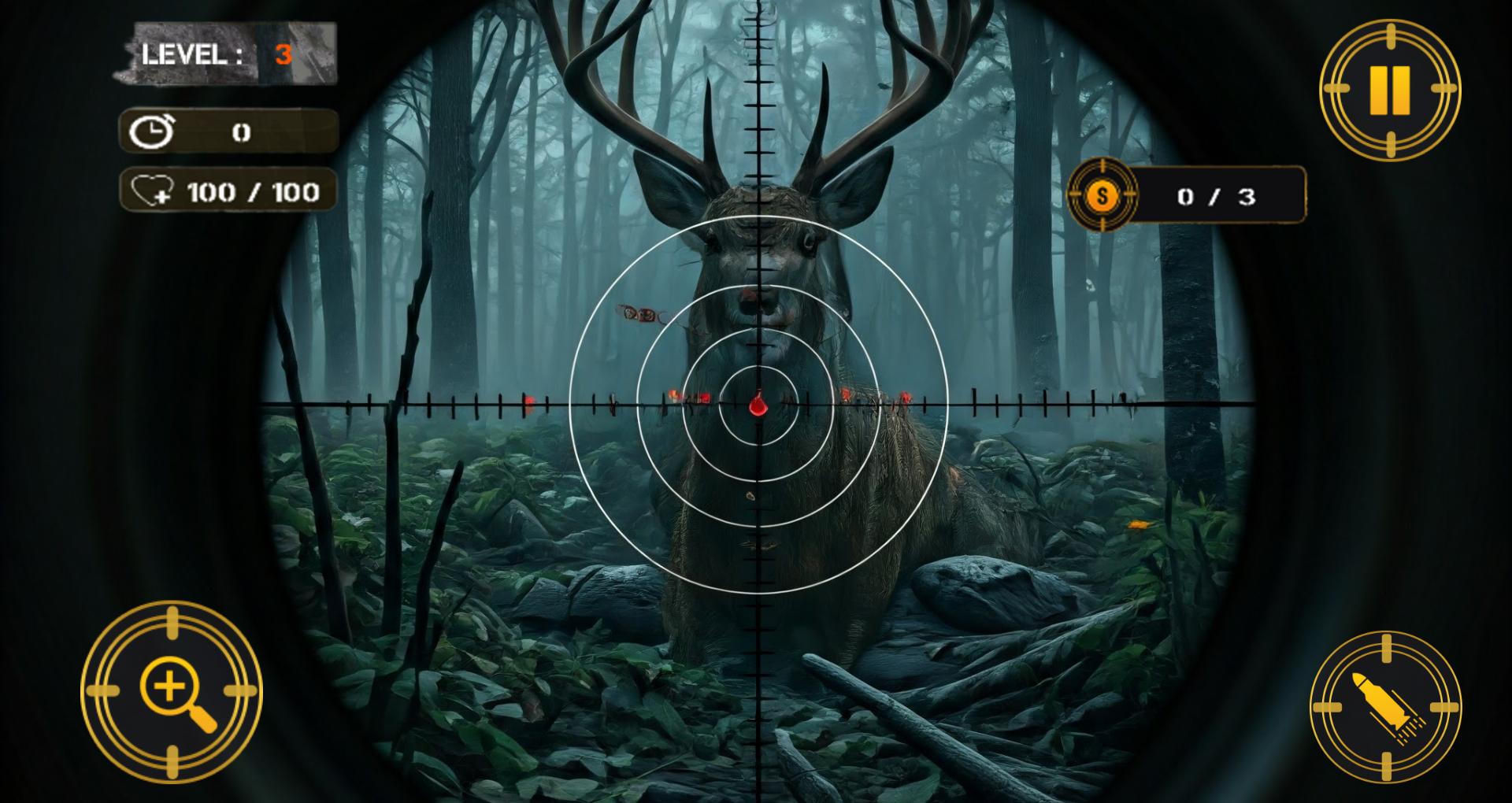 Wild Stag Hunting:Animal Shoot Screenshot 4
