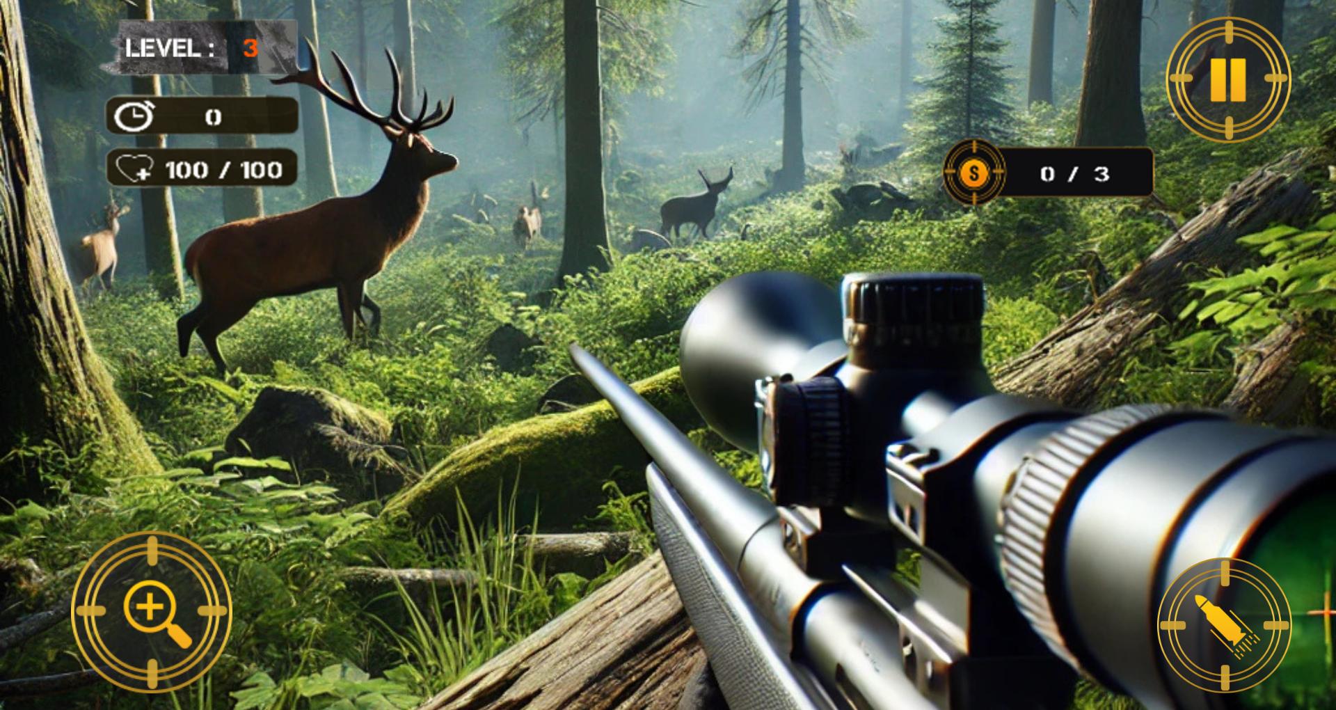 Wild Stag Hunting:Animal Shoot Screenshot 2