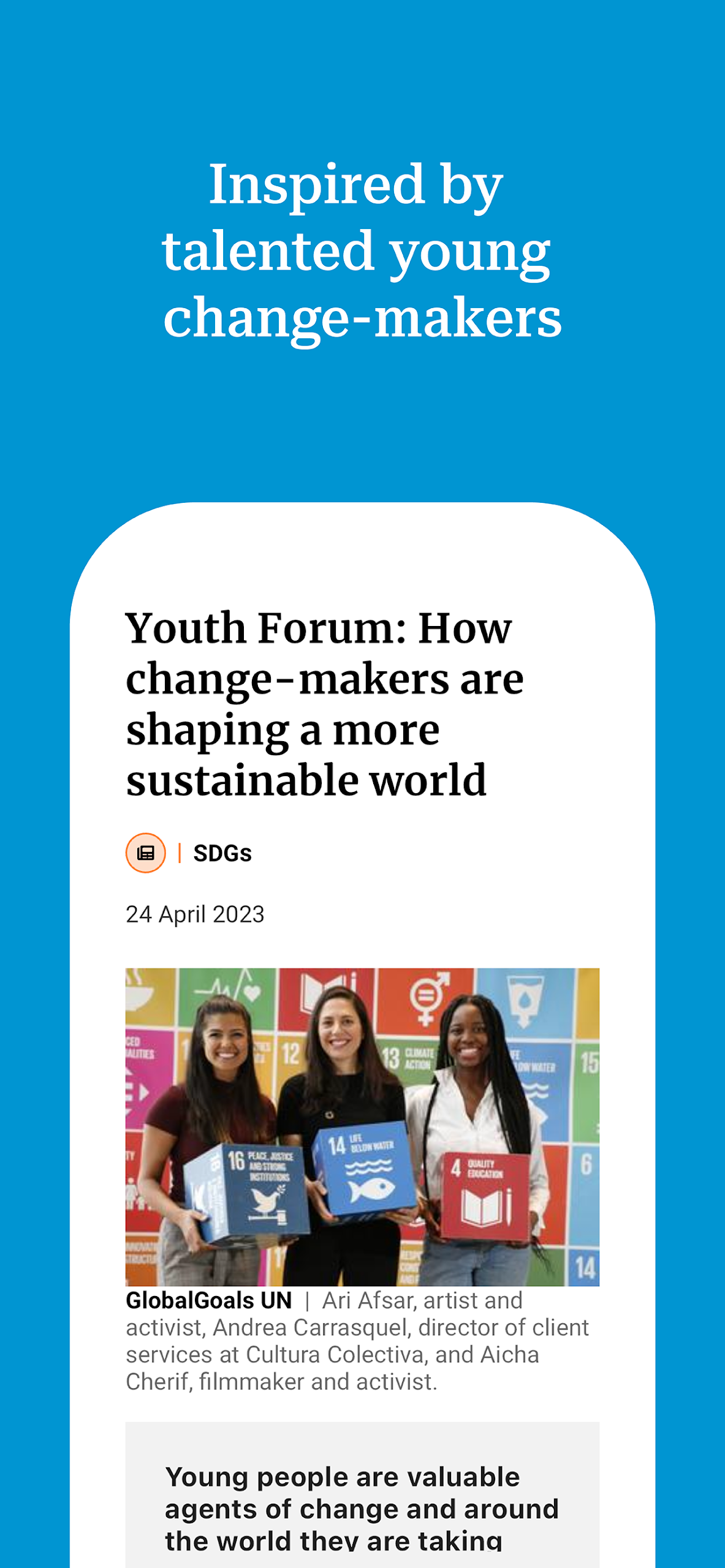 UN News Screenshot 4 