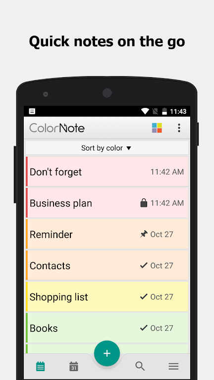 ColorNote Screenshot 1 