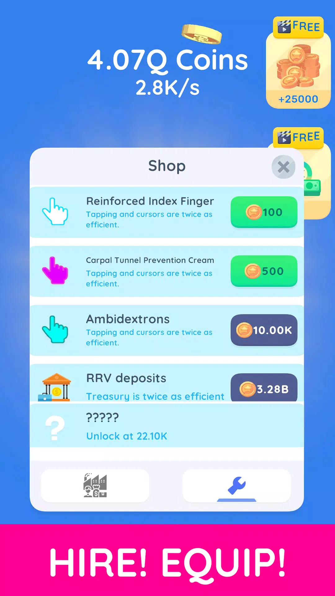 Idle Coins Clicker Screenshot 5 