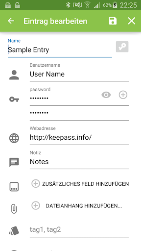 Keepass2Android Password Safe Screenshot 3 