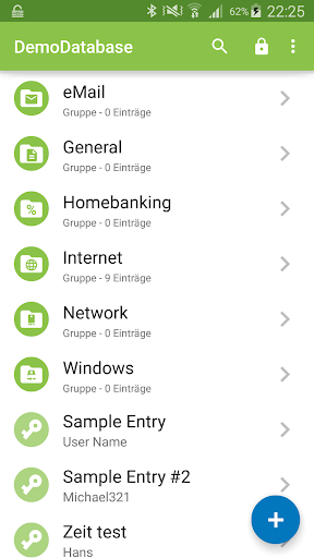 Keepass2Android Password Safe Screenshot 1 